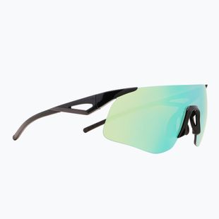 Okulary przeciwsłoneczne Red Bull SPECT Mark black/smoke with green blue mirror