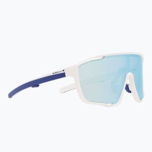 Okulary przeciwsłoneczne Red Bull SPECT Kraft white/smoke with blue mirror