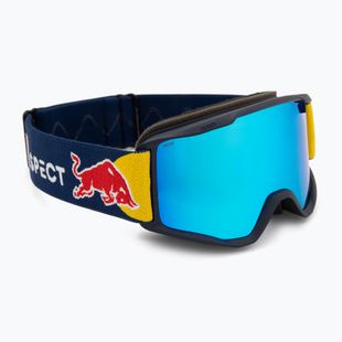Gogle narciarskie Red Bull SPECT Neon blue/smoke with blue mirror