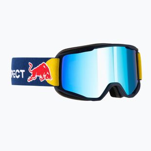Gogle narciarskie Red Bull SPECT Neon blue/smoke with blue mirror