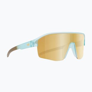 Okulary przeciwsłoneczne Red Bull SPECT Dundee matt clear light blue/ brown with gold mirror