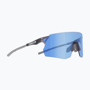 Okulary przeciwsłoneczne Red Bull SPECT Ruffy IBX matt clear dark grey/brown photochr with blue mirr