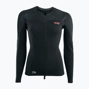 Longsleeve do pływania damski ION Neo Zip Top 1.5 black