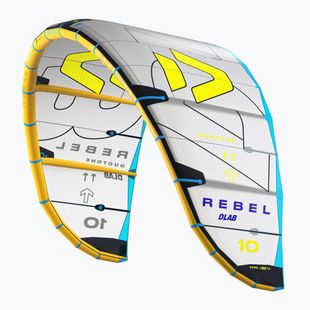 Latawiec kitesurfingowy DUOTONE Rebel D/Lab 2025 grey/lime