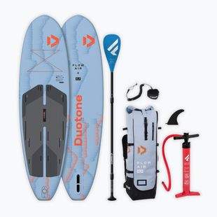 Zestaw deska SUP pompowana DUOTONE iSUP Flow Air SLS 9'8 2026 cyan blue