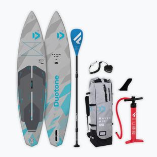 Zestaw deska SUP pompowana DUOTONE iSUP Raven Air SLS 11'6 2026 light grey