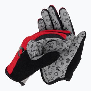 Rękawiczki rowerowe dziecięce woom Tens red