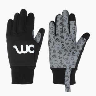Rękawiczki rowerowe dziecięce woom Warm Tens black