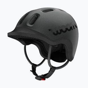 Kask rowerowy dziecięcy woom Ready charcoal metallic