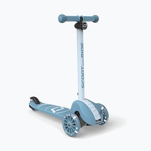 Hulajnoga trójkołowa dziecięca Scoot & Ride Highwaykick 3S 2w1 LED steel