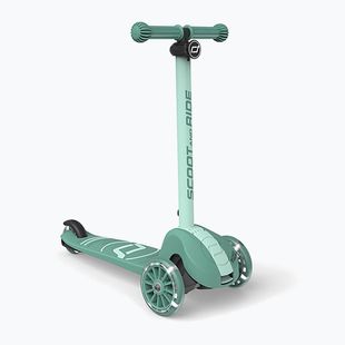 Hulajnoga trójkołowa dziecięca Scoot & Ride Highwaykick 3S 2w1 LED forest