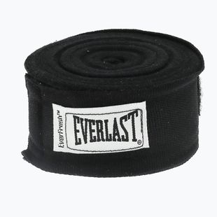 Bandaże bokserskie Everlast 450 cm black