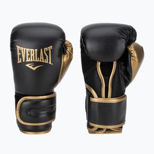 Rękawice bokserskie Everlast Powerlock 2 black/gold