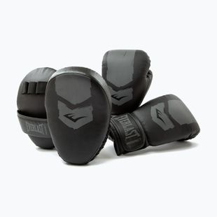 Zestaw bokserski Everlast Prospect 2 Tarcze + rękawice black/grey