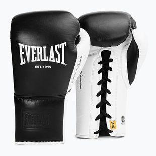 Rękawice bokserskie Everlast Powerlock Pro OG Laced black/white