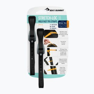 Paski do mocowania Sea To Summit Stretch Loc black