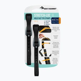 Pasy mocujące Sea to Summit Stretch Loc 18 black
