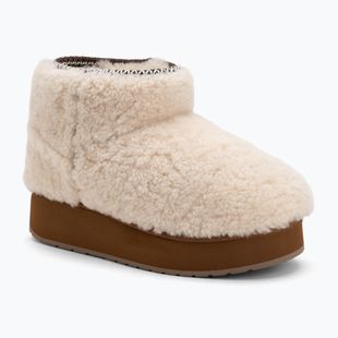 Śniegowce damskie Emu Australia Stinger Micro Flatform Teddy natural