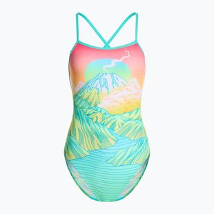 Strój pływacki jednoczęściowy damski Funkita Strapped In One Piece candy climb