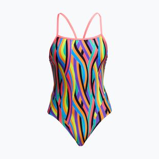 Strój pływacki jednoczęściowy damski Funkita Single Strap One Piece curl curl