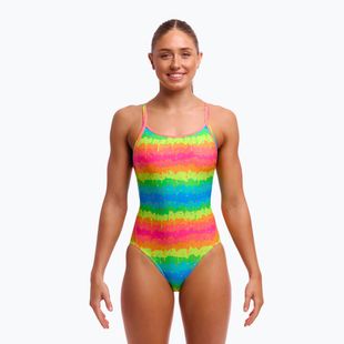 Strój pływacki jednoczęściowy damski Funkita Diamond Back One Piece melting mayhem