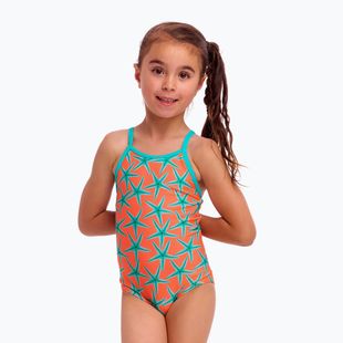 Strój pływacki jednoczęściowy dziecięcy Funkita Printed One Piece stars below