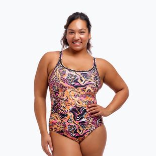 Strój pływacki jednoczęściowy damski Funkita Locked In Lucy One Piece tipsy tiger