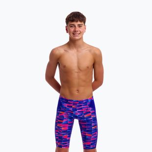 Jammery pływackie dziecięce Funky Trunks Training Jammers warped waves