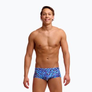 Bokserki pływackie męskie Funky Trunks Classic Trunks blue bits