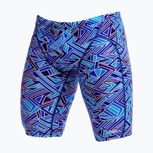 Jammery pływackie męskie Funky Trunks Training Jammers blue bits