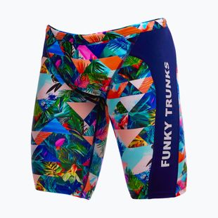 Jammery pływackie dziecięce Funky Trunks Training Jammers palm prism