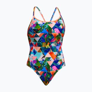 Strój pływacki jednoczęściowy damski Funkita Diamond Back One Piece palm prism