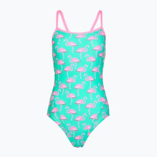 Strój pływacki jednoczęściowy damski Funkita Single Strap One Piece go flamingo!