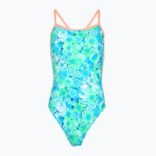 Strój pływacki jednoczęściowy damski Funkita Single Strength One Piece green green grss