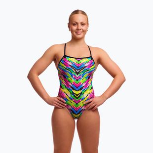 Strój pływacki jednoczęściowy damski Funkita Single Strap One Piece happy hide