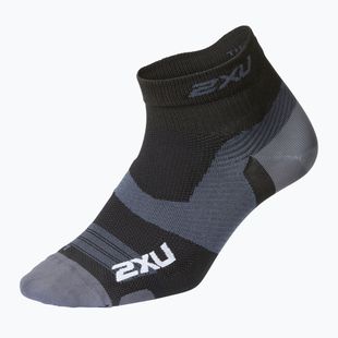 Skarpety 2XU Vectr Ultralight 1/4 Crew black/titanium