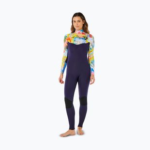 Pianka do pływania damska Rip Curl Dawn Patrol Pro 3/2 mm Chest Zip multicolor