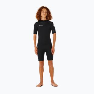 Pianka do pływania dziecięca Rip Curl Trad 2/2mm Back Zip Springsuit black
