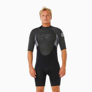 Pianka do pływania męska Rip Curl Omega 2/2 mm Back Zip Springsuit grey