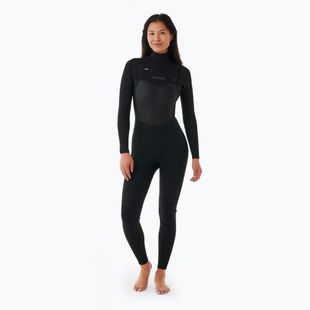 Pianka do pływania damska Rip Curl Dawn Patrol 3/2 mm Chest Zip black