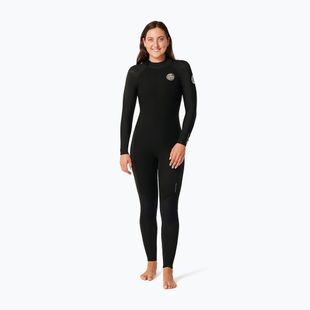 Pianka do pływania damska Rip Curl Dawn Patrol 4/3 mm Back Zip black