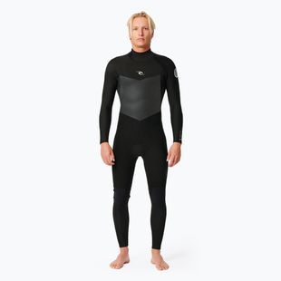 Pianka do pływania męska Rip Curl Dawn Patrol 4/3 mm Back Zip black