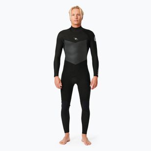 Pianka do pływania męska Rip Curl Dawn Patrol 3/2 mm Back Zip black