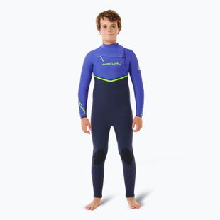 Pianka do pływania dziecięca Rip Curl Flashbomb 4/3 mm Chest Zip wild berry