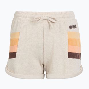Spodenki damskie Rip Curl Block Party Track oatmeal marle