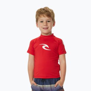 Koszulka do pływania dziecięca Rip Curl Brand Wave UPF red