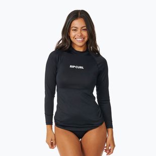 Longsleeve do pływania damski Rip Curl Classic Surf UPF Rashguard black