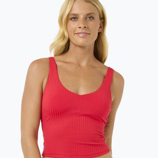 Góra od stroju kąpielowego Rip Curl Premium Surf Tankini hibiscus red