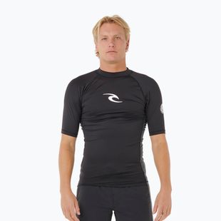 Koszulka do pływania męska Rip Curl Waves Upf Perf black