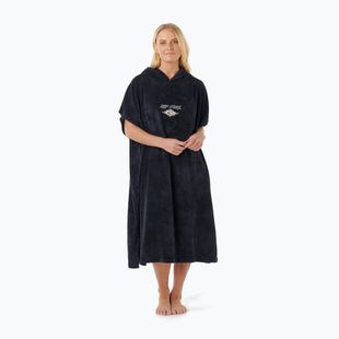 Ponczo damskie Rip Curl Classic Surf Hooded black/off white